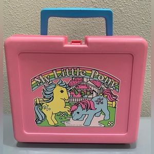 Vintage My Little Pony lunchbox Bluebird Hasbro 1981 1984